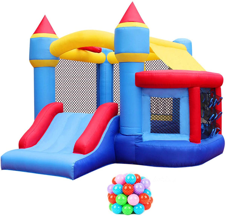 BestParty Inflatable Kids Bounce House for Party Blue